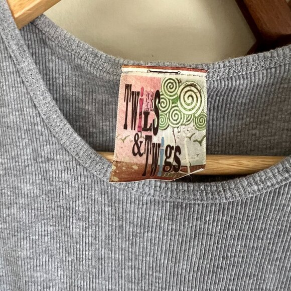 Girls Twils and Twigs Tank Top Dress Size 7 - Picture 3 of 4
